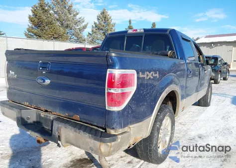 2012 Ford F-150 Lariat from USA, damaged, VIN 1FTFW1ET4CFA10825